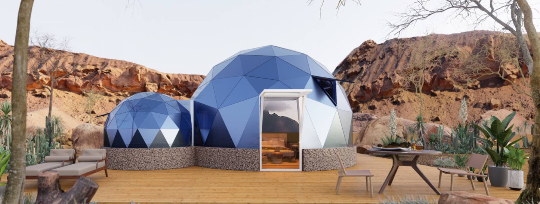 洪洞县球形智能光伏玻璃星空房